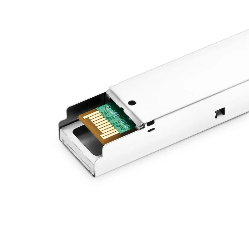 FyberOptix Cisco Compatible 1000BASE-BX-U SFP BiDi 1490nm-TX/1550nm-RX 160km DOM Simplex LC/UPC SMF Optical Transceiver Module