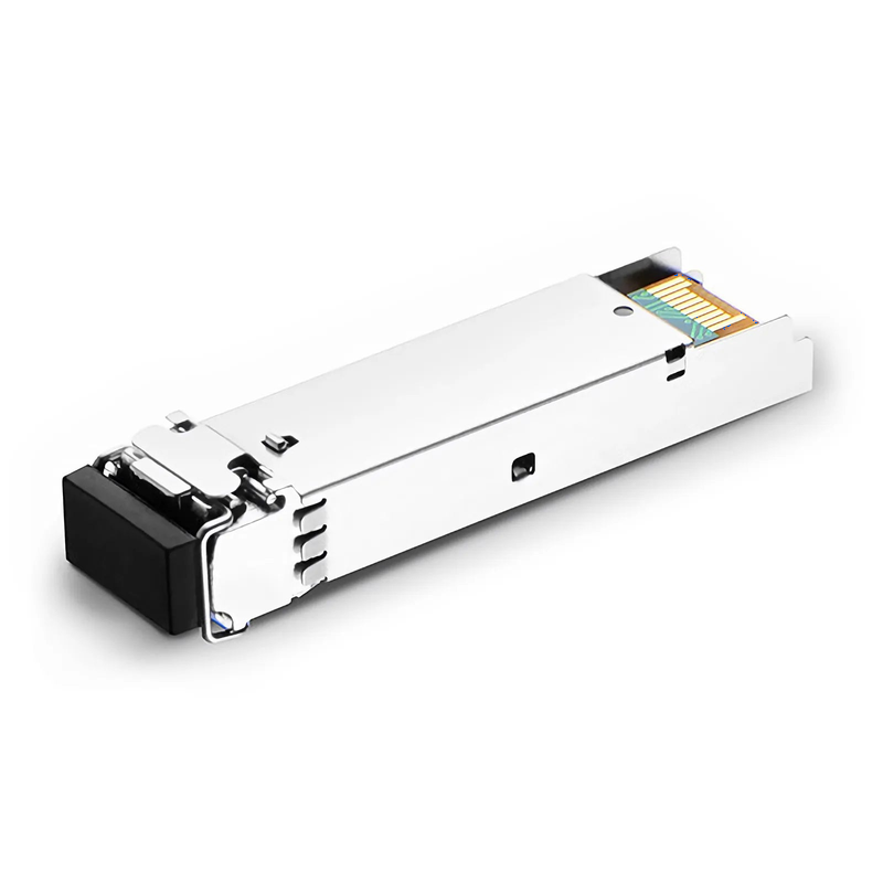 FyberOptix 100BASE-BX-U SFP BiDi 1310nm-TX/1550nm-RX 10km DOM Simplex LC SMF Optical Transceiver Module forFOSwitches