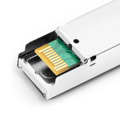 FyberOptix 100BASE-BX-U SFP BiDi 1310nm-TX/1550nm-RX 10km DOM Simplex LC SMF Optical Transceiver Module forFOSwitches