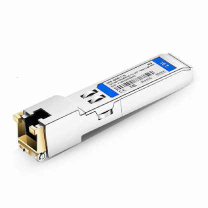 FyberOptix Cisco GLC-TA Compatible 10/100/1000BASE-T SFP SGMII Copper 100m RJ-45 Transceiver Module