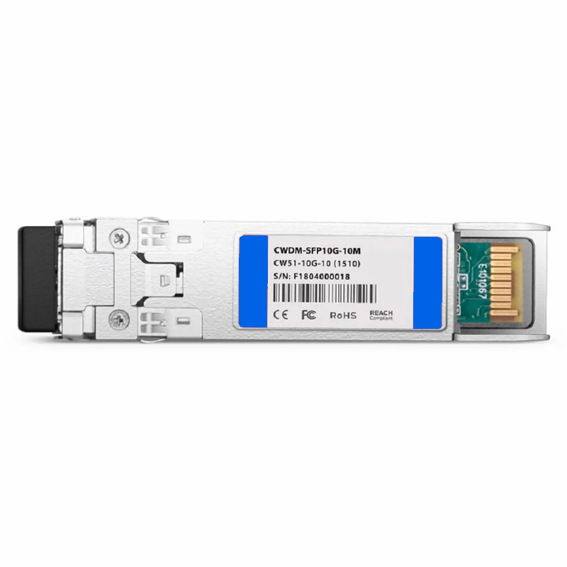 FyberOptix Cisco C60 Compatible SFP+ 10G DWDM 1529.55nm 100GHz 100km DOM Duplex LC/UPC SMF Optical Transceiver Module for Transmission