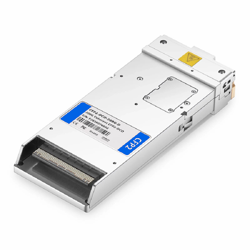 FyberOptix 400G DWDM Tunable CFP2 DCO 80km DOM Duplex LC/UPC SMF Coherent Optical Module, Used with D7000 Series