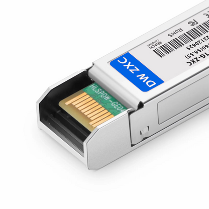 FyberOptix Cisco C26 DWDM-SFP-5655 Compatible SFP 1000BASE-DWDM 1556.55nm 100GHz 160km DOM Duplex LC/UPC SMF Optical Transceiver Module for Transmission