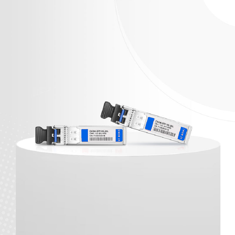FyberOptix Ciena CWDM-SFP10G-1470 Compatible SFP+ 10G CWDM 1470nm 40km DOM Duplex LC/UPC SMF Optical Transceiver Module for Transmission