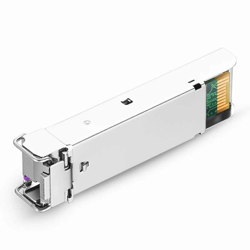 FyberOptix 3Gb/s MSA BiDi SFP 1490nm-TX/1550nm-RX 10km DOM Simplex LC SMF Video Pathological Patterns Optical Transceiver Module for SD/HD/3G-SDI
