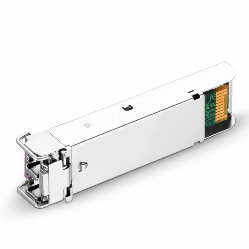 FyberOptix 3Gb/s MSA CWDM SFP 40km DOM Duplex LC SMF Single Receiver Video Pathological Patterns Optical Transceiver Module for SD/HD/3G-SDI