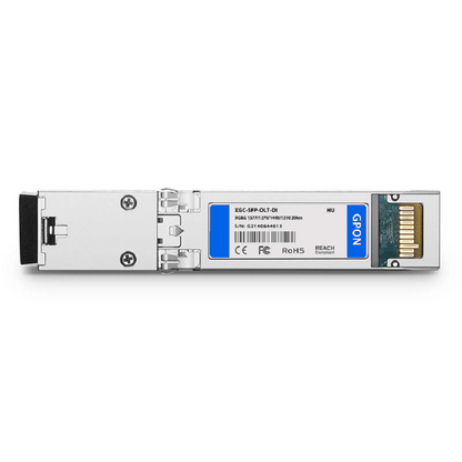 FyberOptix Generic Compatible XG-PON&GPON Combo OLT SFP+ 1577nm-TX/1270nm-RX and 1490nm-TX/1310nm-RX Class D 20km DOM Simplex SC/UPC SMF Optical Transceiver Module