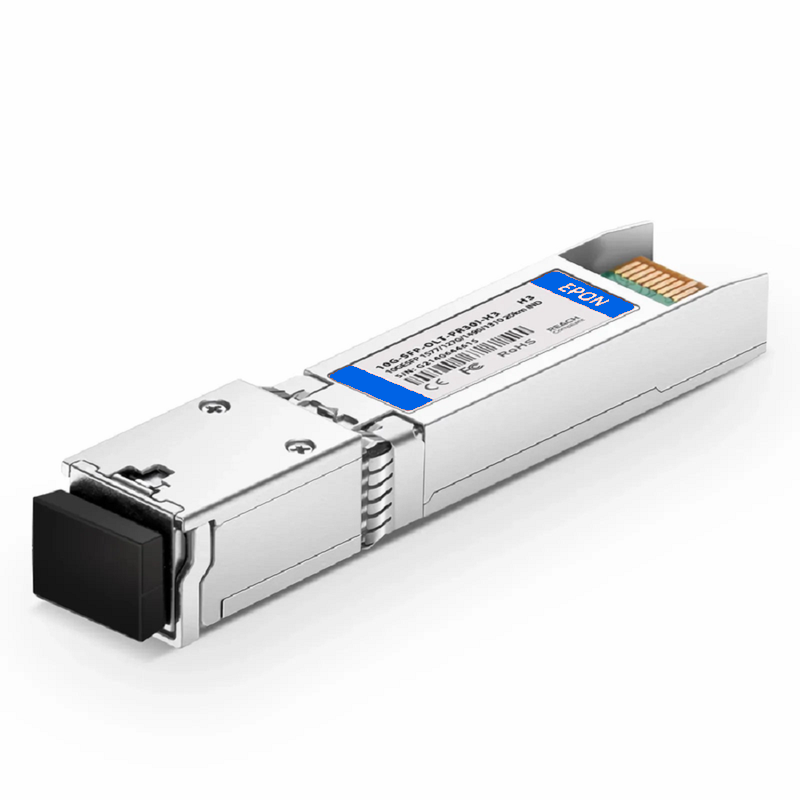 FyberOptix HW Compatible XG-PON&GPON Combo OLT SFP+ 1577nm-TX/1270nm-RX and 1490nm-TX/1310nm-RX Class D 20km DOM Simplex SC/UPC SMF Optical Transceiver Module