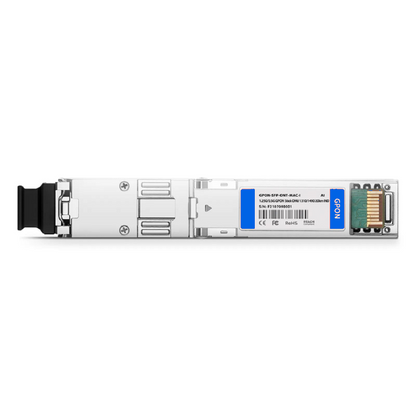 FyberOptix H3C Compatible GPON ONU Stick with MAC and Web Interface SFP SFP 1310nm-TX/1490nm-RX 1.244G-TX/2.488G-RX Class B+ 20km DOM Simplex SC/APC SMF Optical Transceiver Module (Industrial)