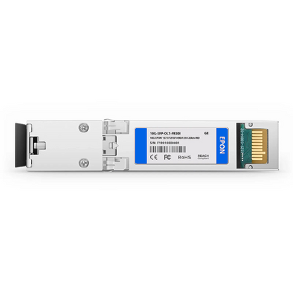 FyberOptix Generic Compatible XGSPON OLT SFP+ 1577nm-TX/1270nm-RX 9.953G-TX/9.953G-RX Class E2 20km DOM Simplex SC/UPC SMF Optical Transceiver Module