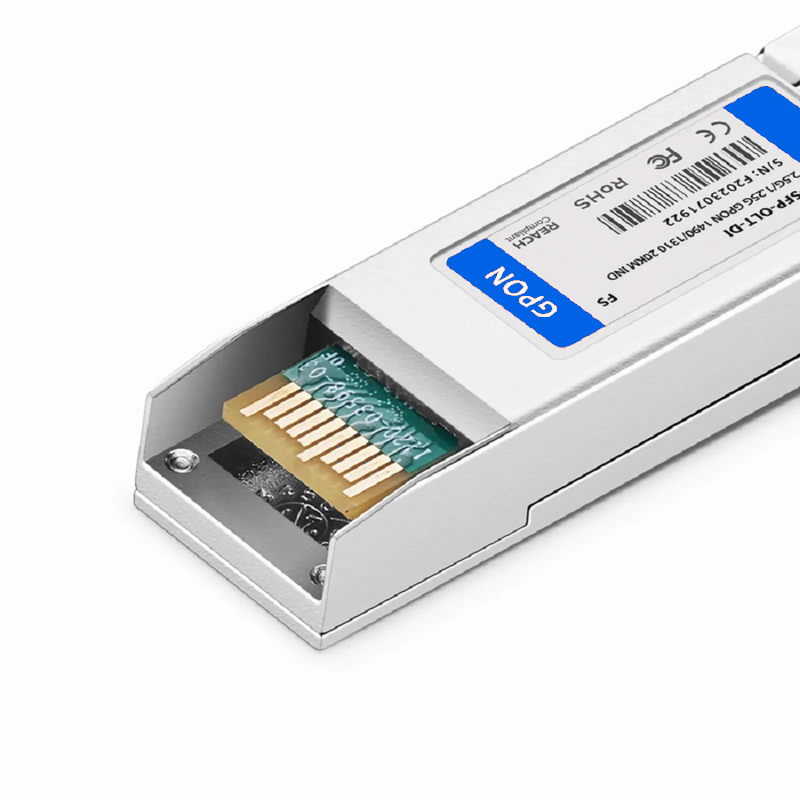 FyberOptix NOKIA Compatible XGSPON OLT SFP+ 1577nm-TX/1270nm-RX 9.953G-TX/9.953G-RX Class E2 20km DOM Simplex SC/UPC SMF Optical Transceiver Module
