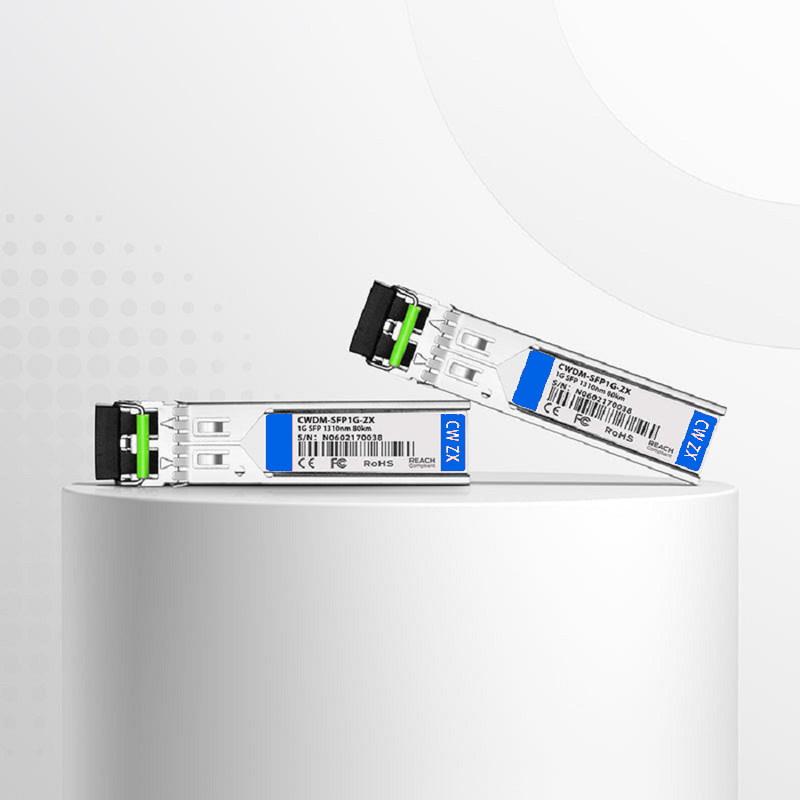 FyberOptix Dell CWDM-SFP-1270-20 Compatible SFP 1000BASE-CWDM 1270nm 20km DOM Duplex LC/UPC SMF Optical Transceiver Module for Transmission