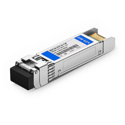 FyberOptix Cisco C19 DWDM-SFP-6223-80 Compatible SFP 1000BASE-DWDM 1562.23nm 100GHz 80km DOM Duplex LC/UPC SMF Optical Transceiver Module for Transmission
