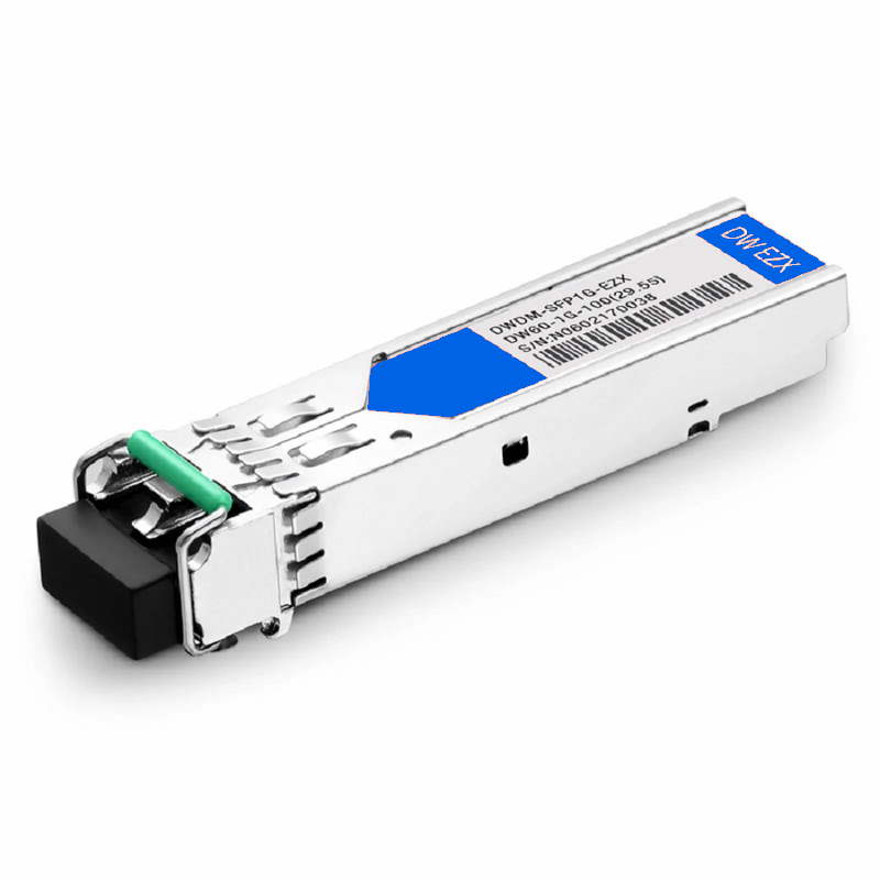FyberOptix Generic Compatible C52 SFP+ 10G DWDM 1535.82nm 100GHz 80km DOM Duplex LC/UPC SMF Optical Transceiver Module for Transmission