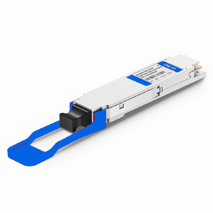 FyberOptix Dell Compatible QSFP28 100G OWDM 1295.56nm 40km DOM Duplex LC/UPC SMF Optical Transceiver Module for Transmission