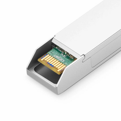 FyberOptix Cisco Compatible C39 SFP+ 10G DWDM 1546.12nm 100GHz 80km DOM Duplex LC/UPC SMF Optical Transceiver Module for Transmission with CDR