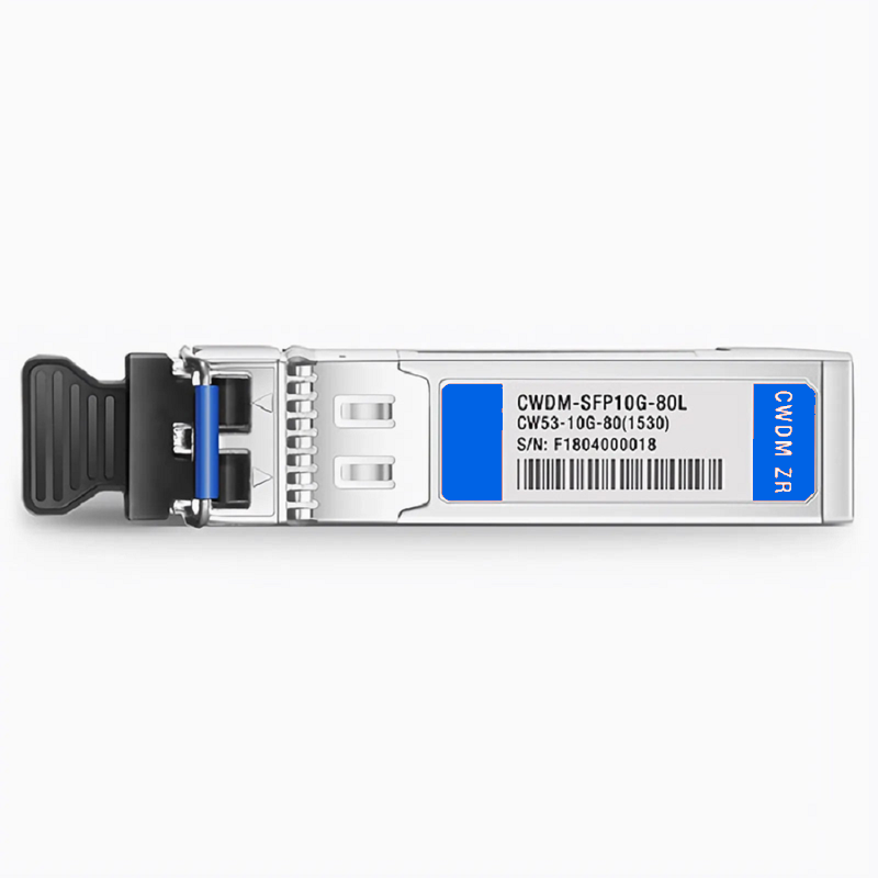 FyberOptix Cisco CWDM-SFP10G-1470 Compatible SFP+ 10G CWDM 1470nm 80km DOM Duplex LC/UPC SMF Optical Transceiver Module for Transmission