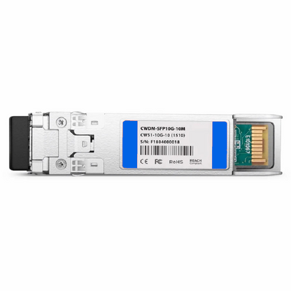 FyberOptix Cisco CWDM-SFP10G-1510-10 Compatible SFP+ 10G CWDM 1510nm 10km DOM Duplex LC/UPC SMF Optical Transceiver Module for Transmission