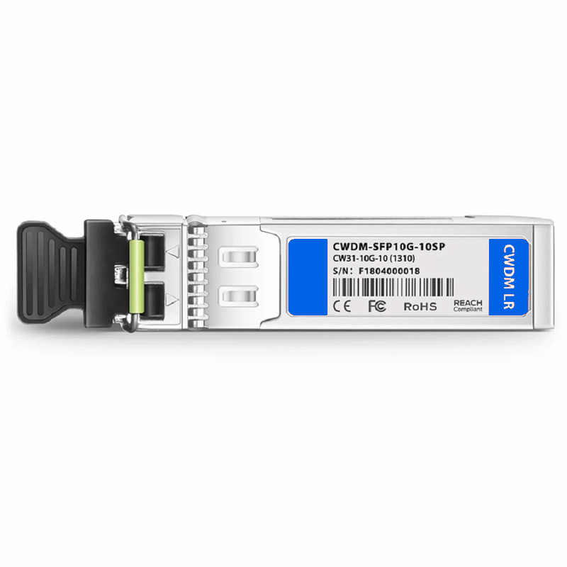 FyberOptix Cisco CWDM-SFP10G-1270-10 Compatible SFP+ 10G CWDM 1270nm 10km DOM Duplex LC/UPC SMF Optical Transceiver Module for Transmission