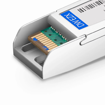 FyberOptix Cisco C27 DWDM-SFP-5575 Compatible SFP 1000BASE-DWDM 1555.75nm 100GHz 100km DOM Duplex LC/UPC SMF Optical Transceiver Module for Transmission
