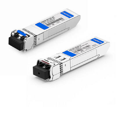 FyberOptix MRV C61 SFP-10GDWER-61 Compatible SFP+ 10G DWDM 1528.77nm 100GHz 40km DOM Duplex LC/UPC SMF Optical Transceiver Module for Transmission