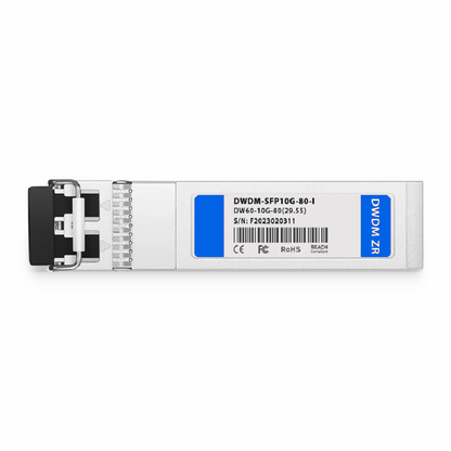 FyberOptix Cisco C38 DWDM-SFP10G-46.92 Compatible SFP+ 10G DWDM 1546.92nm 100GHz 40km DOM Duplex LC/UPC SMF Optical Transceiver Module for Transmission