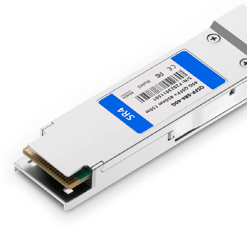 FyberOptix NVIDIA/Mellanox MMA1T00-HS Compatible 200GBASE-SR4 QSFP56 4 x 50G PAM4 850nm 100m DOM MPO-12/UPC MMF InfiniBand HDR Optical Transceiver Module for Quantum Switches and ConnectX-6 HCA