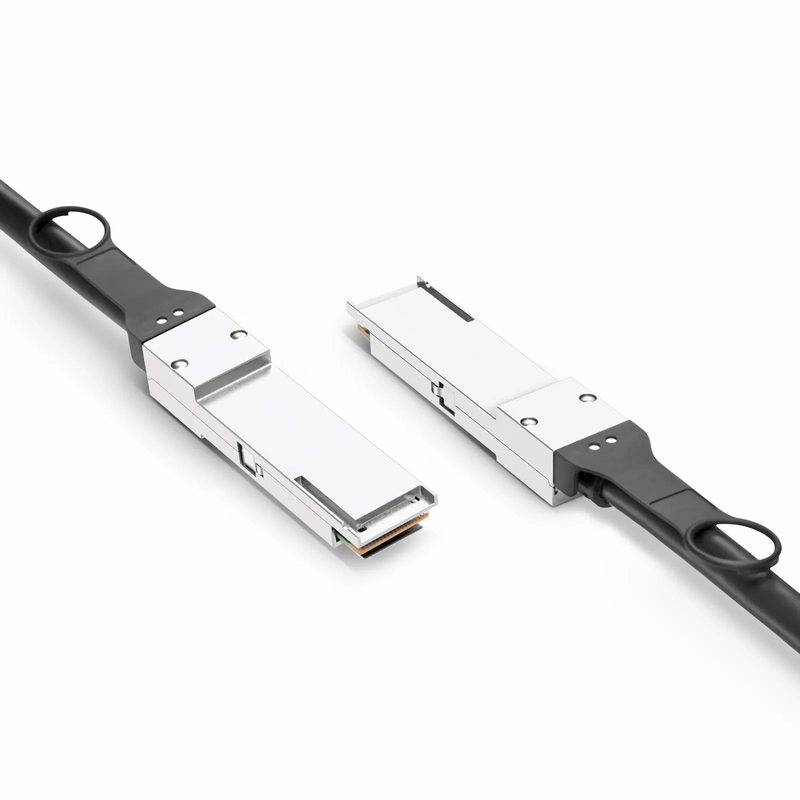 FyberOptix 1m (3ft) NVIDIA/Mellanox MCP1650-H001E30 Compatible 200G QSFP56 4 x 50G PAM4 InfiniBand HDR Passive Direct Attach Copper Twinax Cable for Quantum Switches and ConnectX-6 HCA