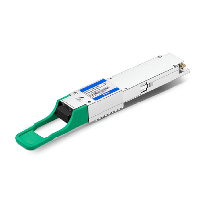 FyberOptix NVIDIA/Mellanox Compatible 400GBASE-FR4 QSFP112 4 x 100G PAM4 1310nm 2km DOM Duplex LC/UPC SMF InfiniBand NDR Optical Transceiver Module for ConnectX-7 HCA