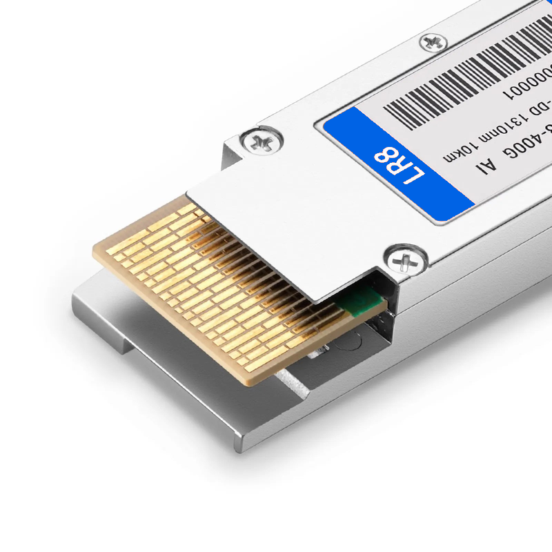 FyberOptix Arista QDD-400G-LR8 Compatible 400GBASE-LR8 QSFP-DD 8 x 50G PAM4 1310nm 10km DOM Duplex LC/UPC SMF Optical Transceiver Module
