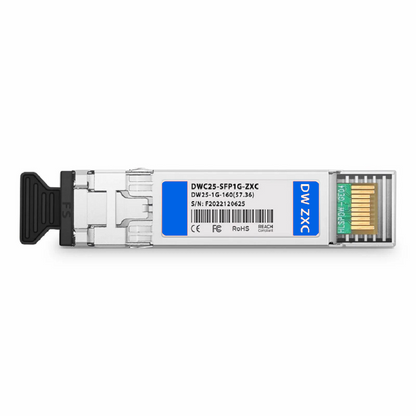 FyberOptix Cisco C35 DWDM-SFP-4932 Compatible SFP 1000BASE-DWDM 1549.32nm 100GHz 160km DOM Duplex LC/UPC SMF Optical Transceiver Module for Transmission