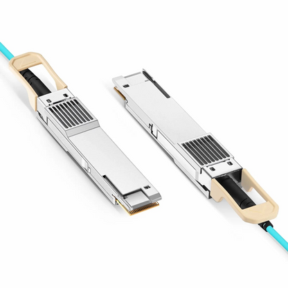 FyberOptix 1m (3ft) Generic Compatible 200G QSFP-DD 8 x 25G NRZ Active Optical Cable