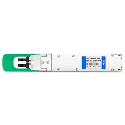 FyberOptix Arista Networks OSFP-800G-2LR4 Compatible 800GBASE 2 x LR4 OSFP Closed Finned Top 8 x 100G PAM4 1310nm 10km DOM Dual Duplex LC/UPC SMF Optical Transceiver Module