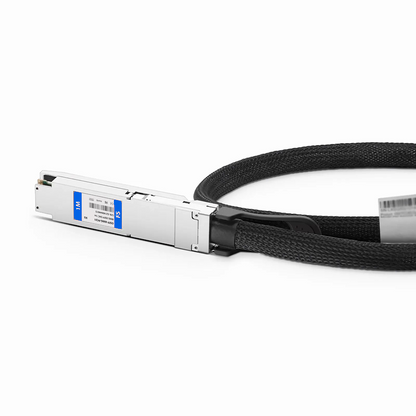FyberOptix 1m (3ft) H3C Compatible 800G OSFP 8 x 100G PAM4 Finned Top Passive Direct Attach Copper Twinax Cable