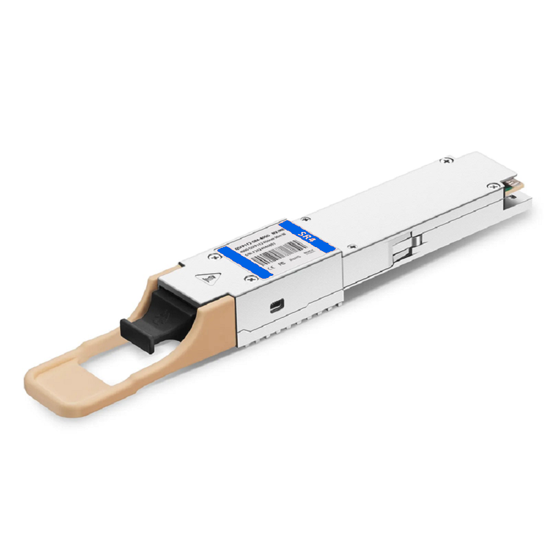 FyberOptix Generic Compatible 400GBASE-DR4 QSFP-DD 8 x 50G PAM4 1310nm 500m DOM MPO-12/APC SMF Optical Transceiver Module, Breakout to 4 x 100G-DR