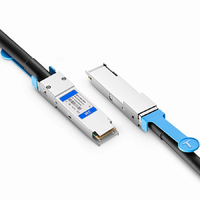 FyberOptix 5m (16ft) Dell Compatible 200G QSFP56 4 x 50G PAM4 Active Direct Attach Copper Twinax Cable