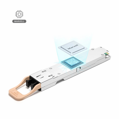 FyberOptix Juniper Networks OSFP-2X400G-VR4-P Compatible 800GBASE 2xSR4/SR8 OSFP Finned Top 8 x 100G PAM4 850nm 50m DOM Dual MPO-12/APC MMF Optical Transceiver Module