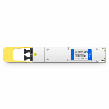 FyberOptix NVIDIA/Mellanox MMS4X00-NM16 Compatible 800GBASE-DR8 OSFP Finned Top 8 x 100G PAM4 1310nm 500m DOM MPO-16/APC SMF Ethernet Optical Transceiver Module, Breakout to 2 x 400G-DR4 and 8 x 100G-DR