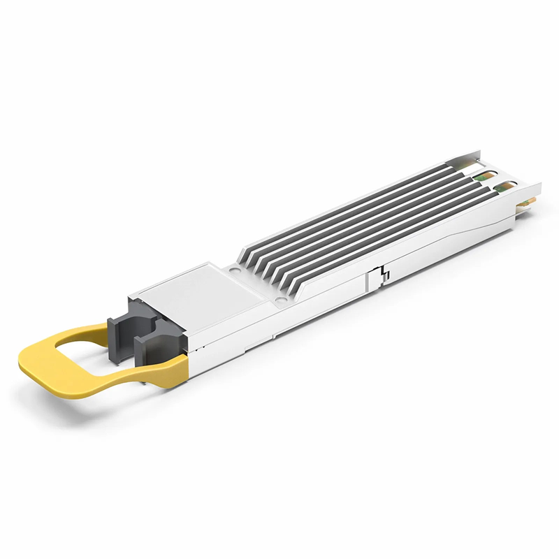 FyberOptix NVIDIA/Mellanox MMS4X00-NS Compatible 800GBASE 2xDR4/DR8 OSFP Finned Top 8 x 100G PAM4 1310nm 100m DOM Dual MPO-12/APC SMF Ethernet Optical Transceiver Module