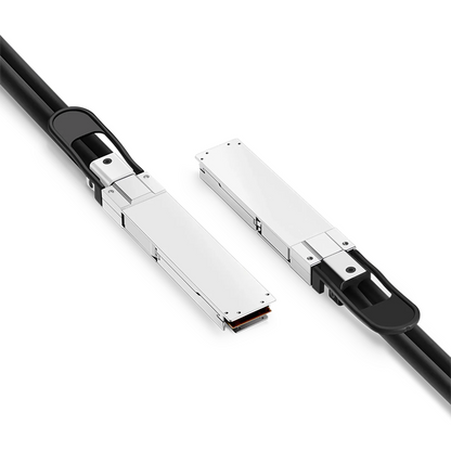 FyberOptix 2m (7ft) Generic Compatible 800G QSFP-DD 8 x 100G PAM4 Active Direct Attach Copper Twinax Cable