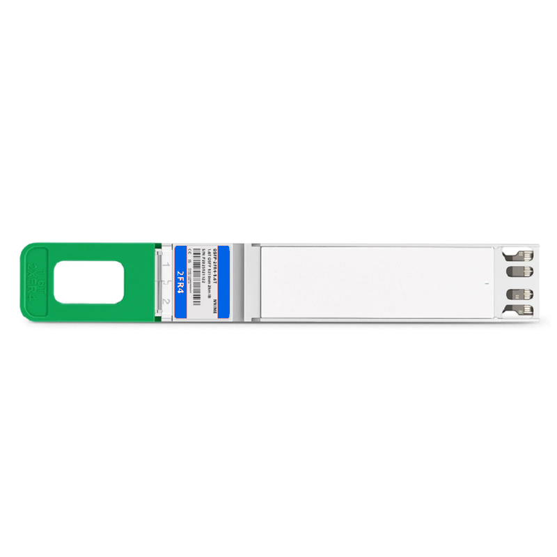 FyberOptix Generic Compatible 400GBASE-LR4 QSFP112 4 x 100G PAM4 1310nm 10km DOM Duplex LC/UPC SMF Optical Transceiver Module