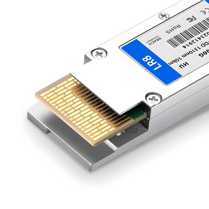 FyberOptix HW QSFP-DD-400G-LR8 Compatible 400GBASE-LR8 QSFP-DD 8 x 50G PAM4 1310nm 10km DOM Duplex LC/UPC SMF Optical Transceiver Module