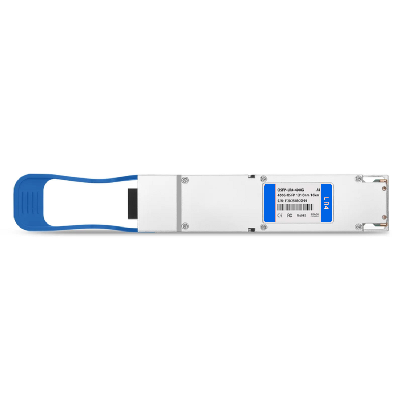 FyberOptix Arista Networks OSFP-400G-FR4 Compatible 400GBASE-FR4 OSFP Finned Top 8 x 50G PAM4 1310nm 2km DOM Duplex LC/UPC SMF Optical Transceiver Module