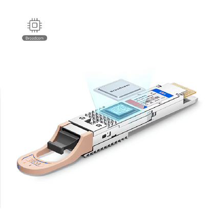 FyberOptix Juniper Networks Compatible 800GBASE-SR8 QSFP-DD 8 x 100G PAM4 850nm 50m DOM MPO-16/APC MMF Optical Transceiver Module