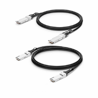 FyberOptix 2m (7ft) NVIDIA/Mellanox MCP1650-V002E26 Compatible 200G QSFP56 4 x 50G PAM4 Ethernet Passive Direct Attach Copper Twinax Cable for DGX Spark AI Clusters