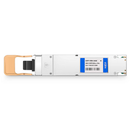 FyberOptix Generic Compatible 400GBASE-VSR4 OSFP Finned Top 8 x 50G PAM4 850nm 50m DOM MPO-12/APC MMF Optical Transceiver Module