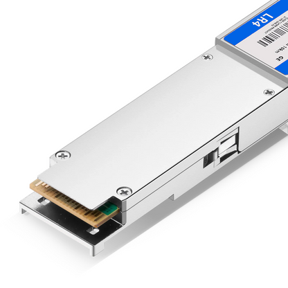 FyberOptix Generic Compatible 400GBASE-LR4 QSFP112 4 x 100G PAM4 1310nm 10km DOM Duplex LC/UPC SMF Optical Transceiver Module
