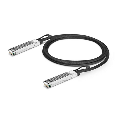 FyberOptix 1m (3ft) Arista Networks Compatible 800G Twin-port OSFP 8 x 100G PAM4 Finned Top Active Direct Attach Copper Twinax Cable