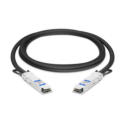 FyberOptix 1m (3ft) Arista Networks Compatible 800G Twin-port OSFP 8 x 100G PAM4 Finned Top Active Direct Attach Copper Twinax Cable