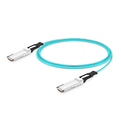 FyberOptix 10m (33ft) NVIDIA/Mellanox Compatible 400G QSFP112 4 x 100G PAM4 Ethernet Active Optical Cable